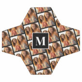 Créer un collage photo personnalisé - 1 monogramme (Plat)