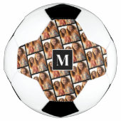 Créer un collage photo personnalisé - 1 monogramme (Devant)