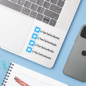 Créer un compte Twitter personnalisé Stickers de m (Ordinateur portable avec iPhone)