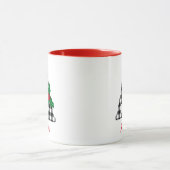 Créer Un Nom Personnalisé Initiale Une Mug De Noël (Centre)