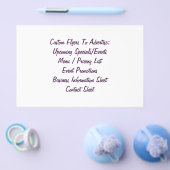 Créer un prospectus ou une feuille personnalisée (Simple)