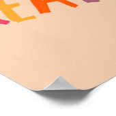 CRÉER une affiche colorée (Coin)