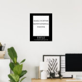 Créer une affiche de motivation personnalisée (Por (Bureau à domicile)