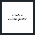 Créer une affiche personnalisée<br><div class="desc">Créez votre propre affiche personnalisée, ouvrez l'outil de conception, téléchargez photo/image, ajoutez du texte, choisissez police/couleurs. Peut être acheté ou téléchargé (bientôt disponible)</div>