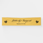 Créer une bannière Mariage A7 Gold et Grunge Heart (Horizontal)