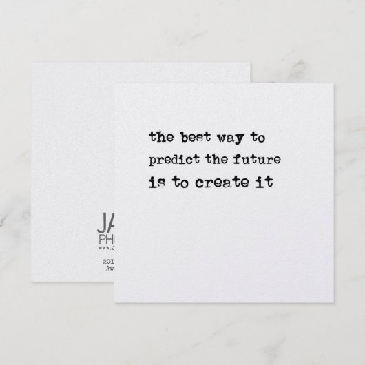 CRÉER une carte 5,25 x 5,25 (Devant / Derrière)