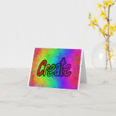 Créer une carte de note (Fleur jaune)