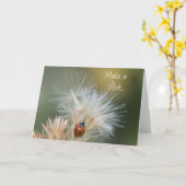 Créer une carte Wish (Fleur jaune)