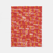 créer une couverture polaire cool avec votre nom i (Devant)