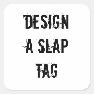 Créer une étiquette Slap Design Sticker Graffitti