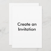 Créer une invitation (Devant / Derrière)