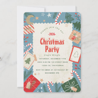 Créer une invitation pour une fête de Noël