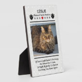 Créer une plaque photo commémorative pour animaux (Côté)