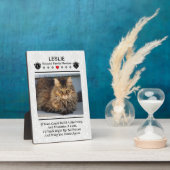 Créer une plaque photo de mémorial pour animaux de (Côté)