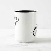 Créer une tasse de café noir et blanc (Centre)