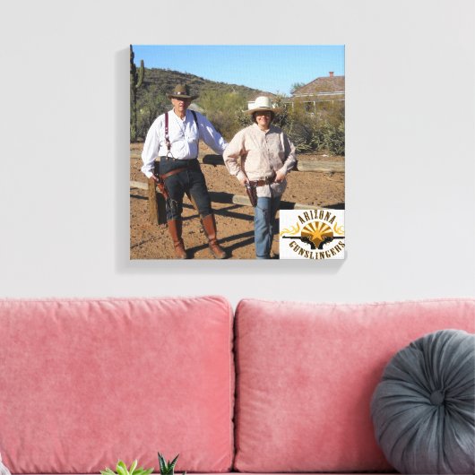 Créer une toile enroulée Gunslinger photo (Insitu(Salon))