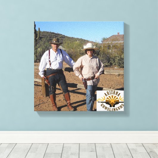 Créer une toile enroulée Gunslinger photo (Insitu (Plancher de Bois))