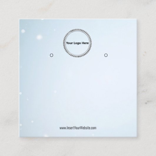 Créer votre carte d'affichage d'écoute de logo per (Devant)