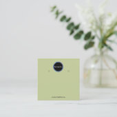 Créer votre carte d'affichage d'écoute de logo per (Debout devant)