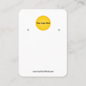 Créer votre carte d'affichage d'écoute de logo per (Devant)