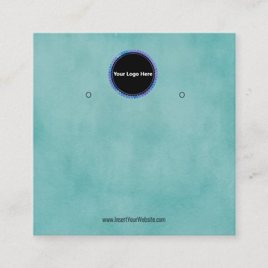 Créer votre carte d'affichage d'écoute de logo per (Devant)