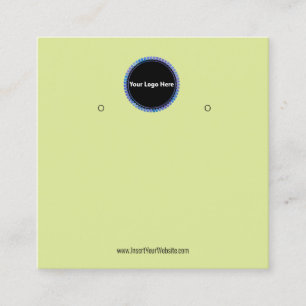 Créer votre carte d'affichage d'écoute de logo per