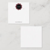 Créer votre carte d'affichage d'écoute de logo per (Devant / Derrière)