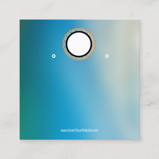 Créer votre carte d'affichage d'écoute de logo per (Devant)