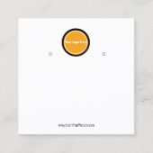 Créer votre carte d'affichage d'écoute de logo per (Devant)