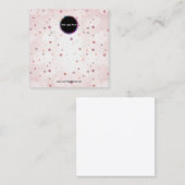 Créer votre carte d'affichage d'écoute de logo per (Devant / Derrière)