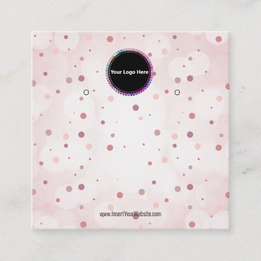 Créer votre carte d'affichage d'écoute de logo per (Devant)