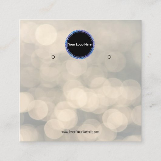 Créer votre carte d'affichage d'écoute de logo per (Devant)