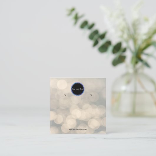 Créer votre carte d'affichage d'écoute de logo per (Debout devant)