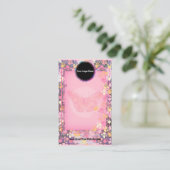 Créer votre carte d'affichage d'écoute de logo per (Debout devant)