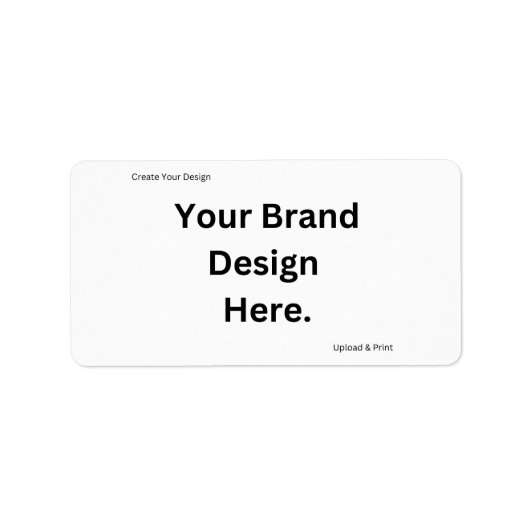 Créer votre étiquette d'adresse de retour de conce (Devant)