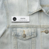 Créer votre étiquette de nom classique (En situation)