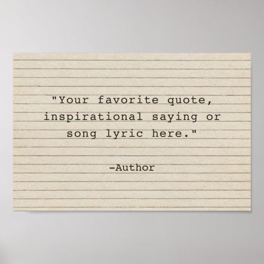 Créer votre propre affiche de devis (Devant)