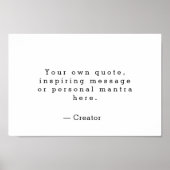 Créer votre propre affiche de devis (Devant)