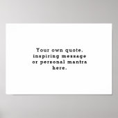 Créer votre propre affiche de devis (Devant)