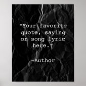 Créer votre propre affiche de devis (Devant)