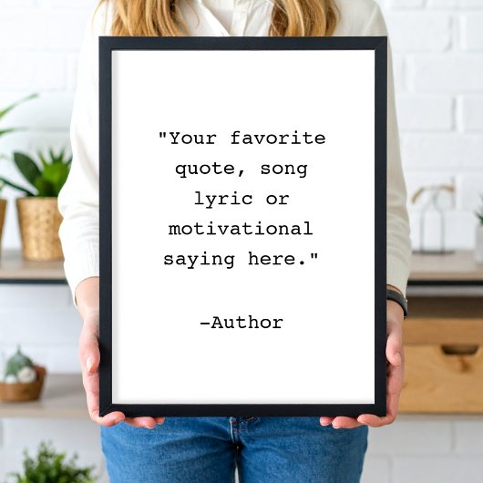 Créer votre propre affiche de devis