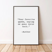 Créer votre propre affiche de devis