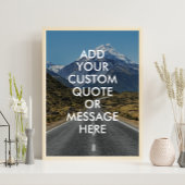 Créer votre propre affiche de devis