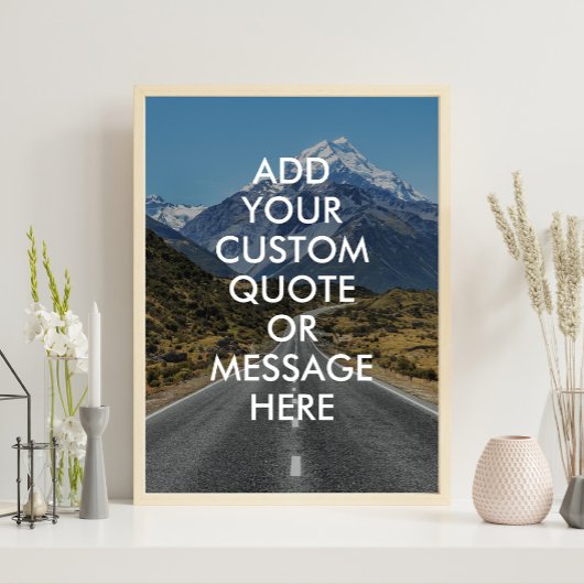 Créer votre propre affiche de devis