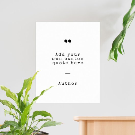 Créer votre propre affiche de devis