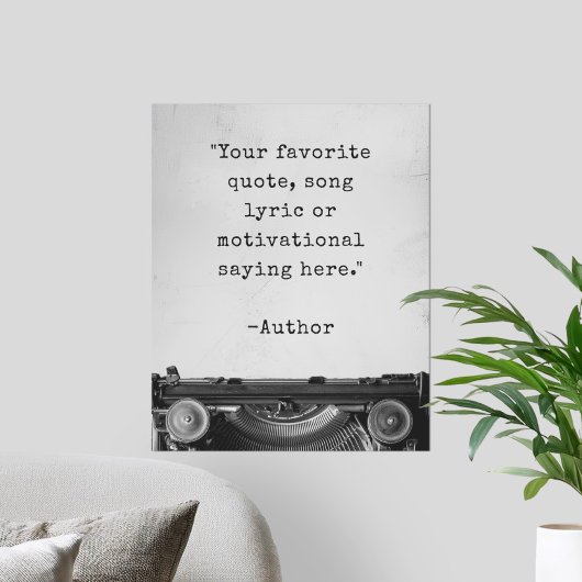 Créer votre propre affiche de devis de machine à é