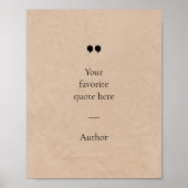 Créer votre propre affiche de devis personnalisée (Devant)