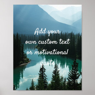 Créer votre propre affiche personnalisée - Banff