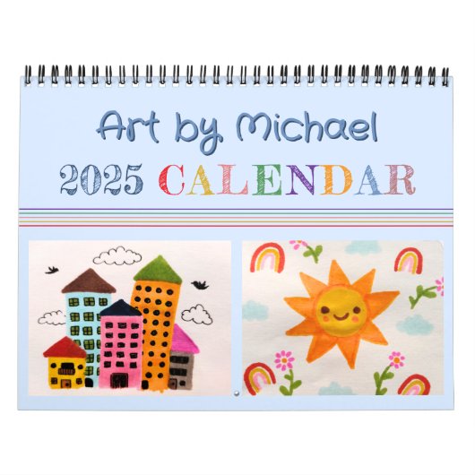 Créer votre propre bleu Mon calendrier artistique  (Protection)