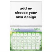 créer votre propre calendrier (Mar 2026)